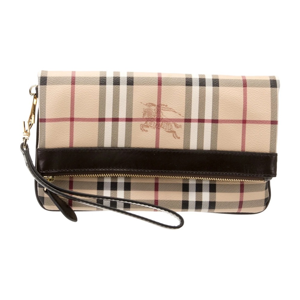 Burberry Foldover Clutch